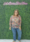 Mesh Floral Top
