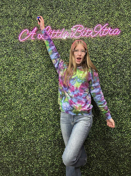 Witches Brew Tie Dye crew neck