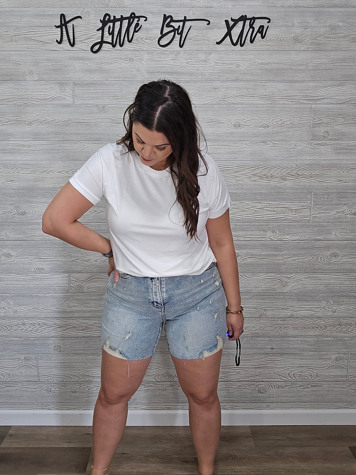 JB MINERAL WASH DESTROY BF SHORTS