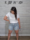 JB MINERAL WASH DESTROY BF SHORTS