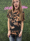 Black Bleached Tee