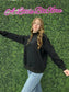 Mock Neck Sweatshirt (black)