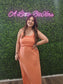 CORAL MAXI DRESS