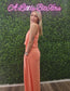 CORAL MAXI DRESS