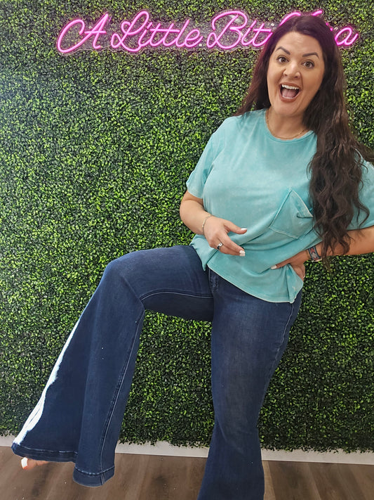 High Rise Super Flare KanCan Jeans