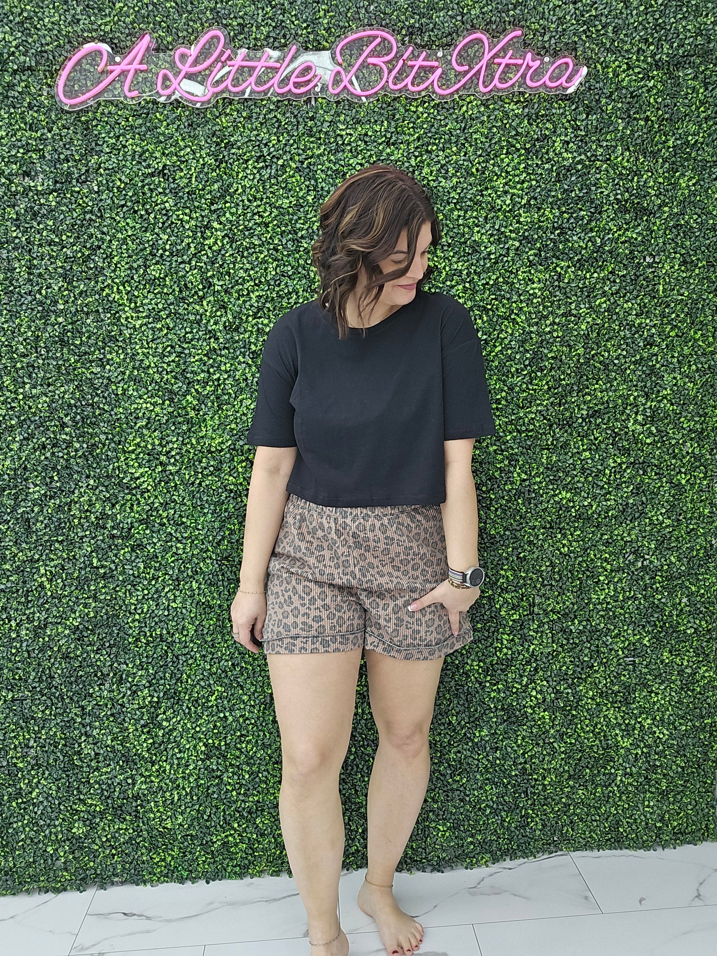 ANIMAL PRINT BOXER SHORTS