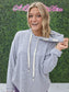Heather Grey Drawstring Hoodie