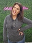ASH BLACK THUMB HOLE LONG SLEEVE TOP