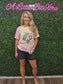 JB BLACK LONG CUT OFF BUTTON DAD SHORTS