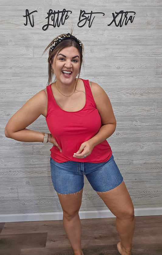 Judy Blue HI-Waist Denim Shorts