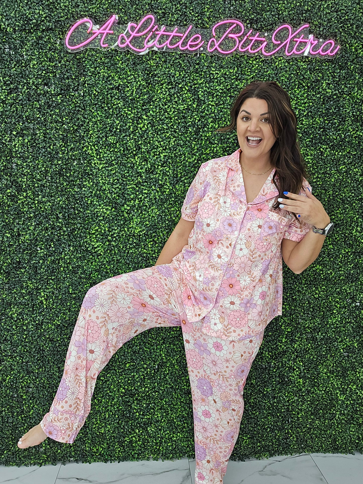 Pink Boho Pajamas