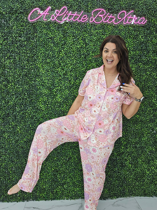 Pink Boho Pajamas