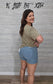 Z Teal Acid Wash Frayed Cutoff Hem Shorts