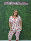 Leopard Cherry Pajamas