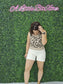 JB SIDE SLIT CUT OFF SHORTS 150089