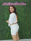 JB WHITE LACE PATCH SHORTS 150041