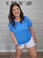 Z White Acid Wash Frayed Cutoff Hem Shorts
