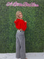 JB MID-RISE LIZA PALAZZO JEANS GREY