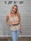 COLORBLOCK SHOULDER TIE TANK