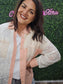 BLUSH PATCHWORK SHACKET