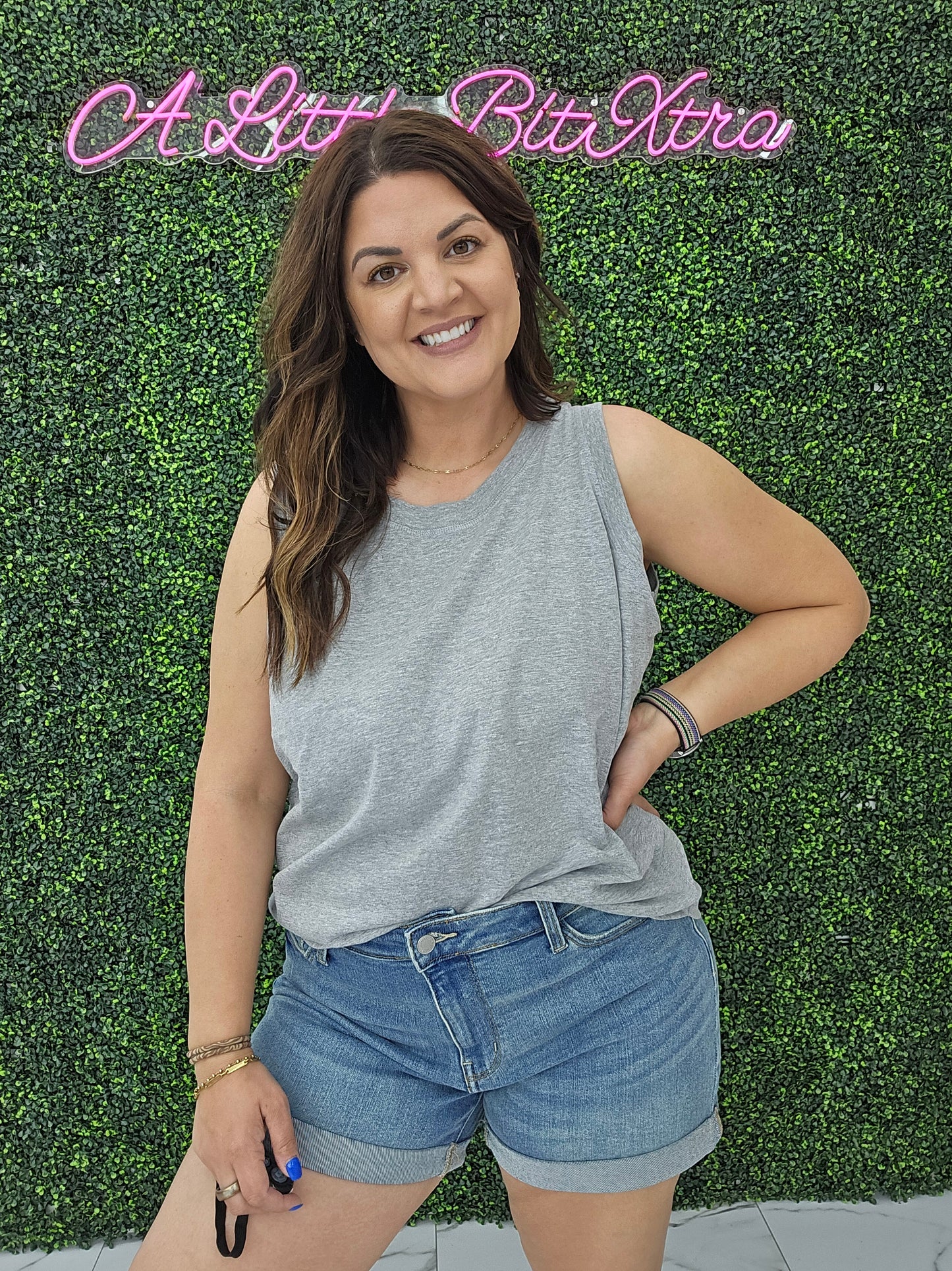 Jersey Heather Tank Top