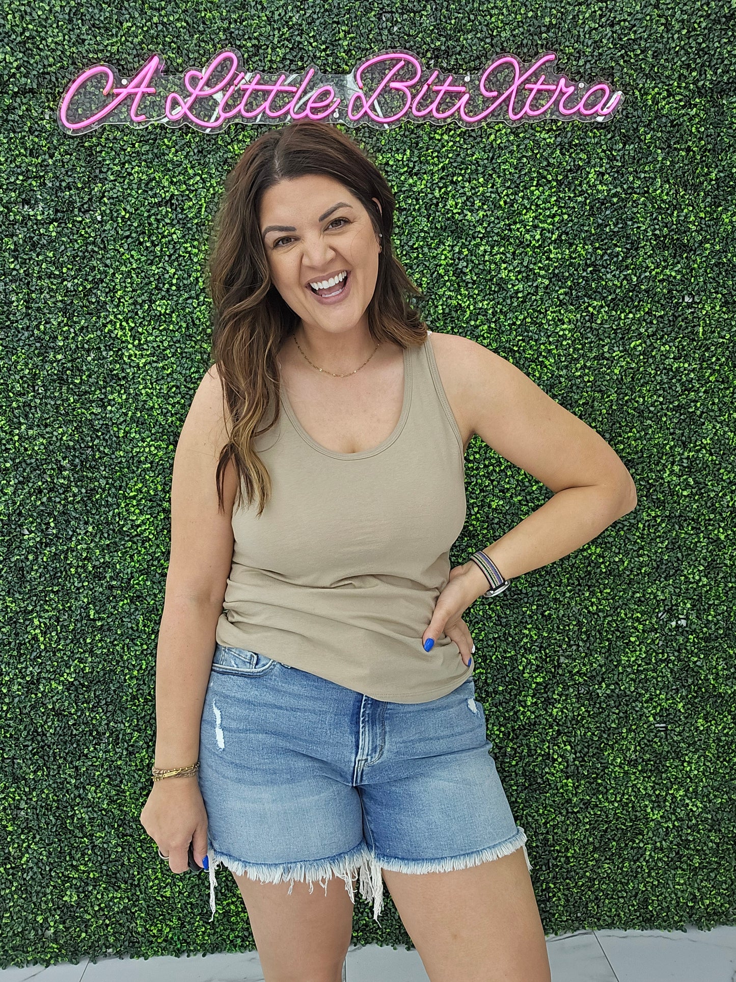 Tan Tank Top