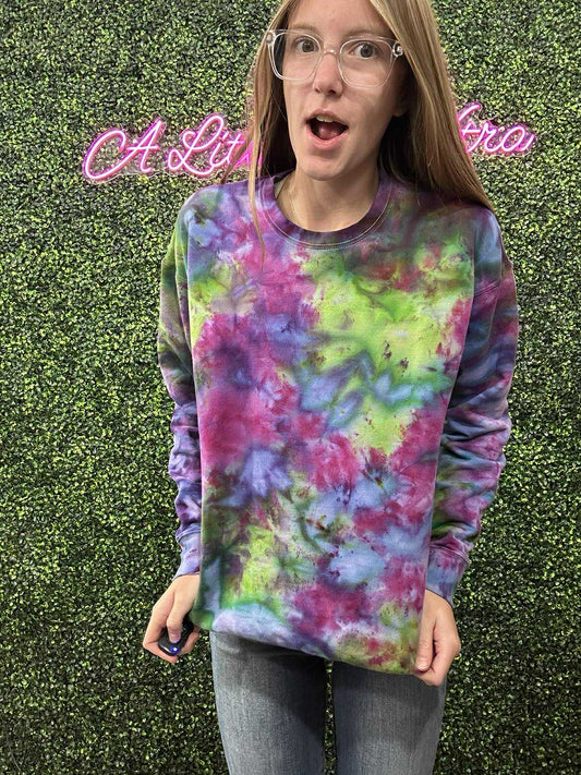 Witches Brew Tie Dye crew neck