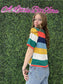 Multicolor Block Short Top