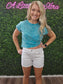Z White Acid Wash Frayed Cutoff Hem Shorts