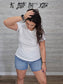 Z Mid-Rise Raw Hem Light Wash Denim Shorts