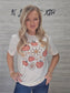 Retro Flower and Pumpkin Tee