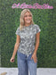 Olive Short Sleeve Camo Tee
