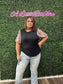 JB HIGH-WAISTED TUMMY CONTROL VINTAGE WASH SIDE SLIT JEANS