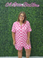 Pink Checkered Pajamas