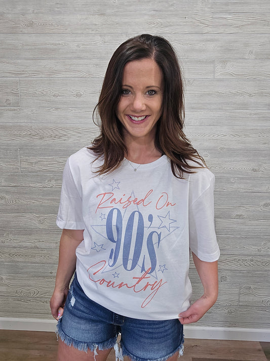 Raised On 90s Oversized Tee