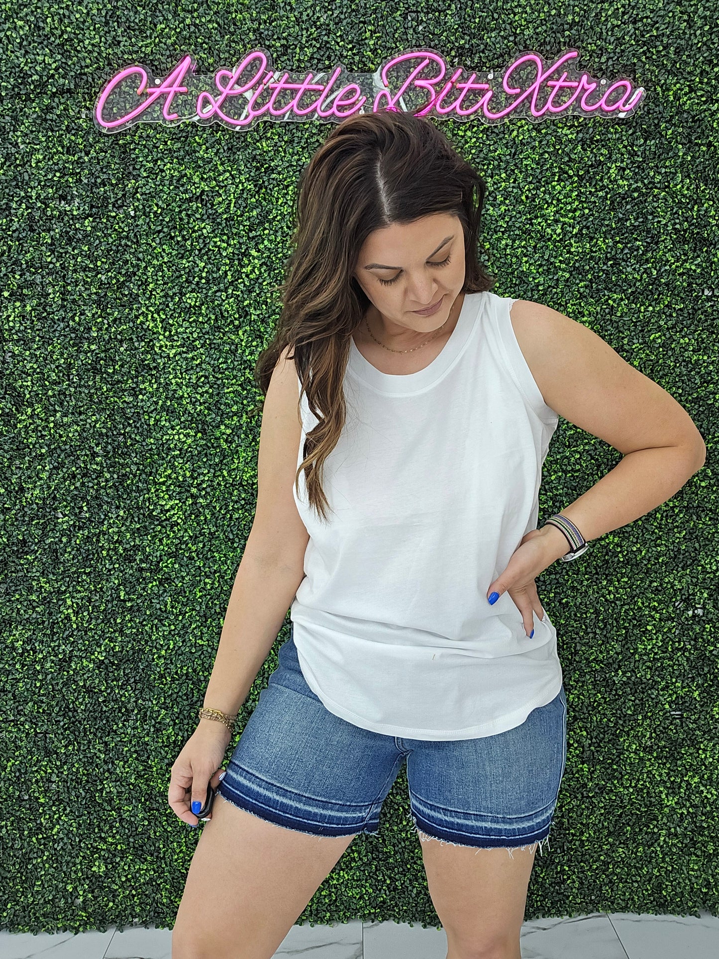 White Tank Top