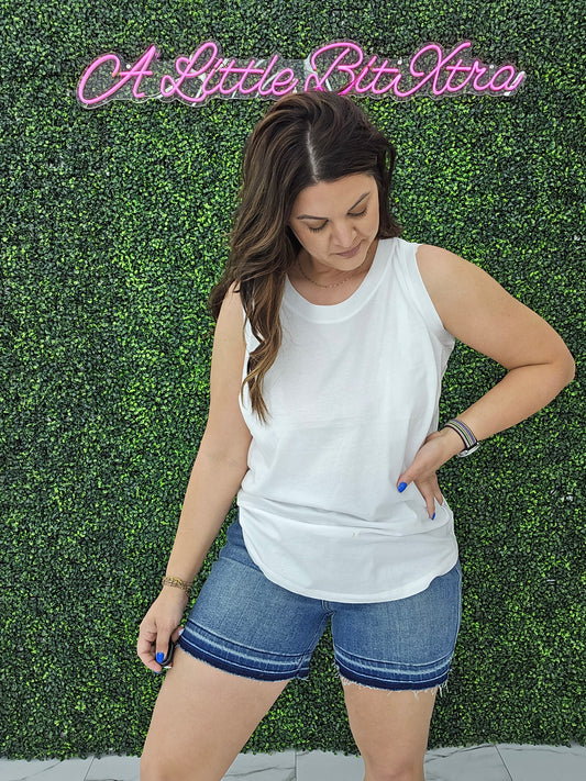 White Tank Top
