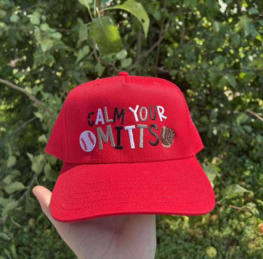 CALM YOUR MITTS HAT