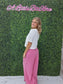 WIDE LEG PANTS PINK
