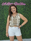JB WHITE LACE PATCH SHORTS 150041