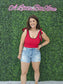 JB HI WAIST DESTROYED SHORTS 150058