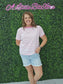 JB HIGH WAIST BLEACH CUT OFF SHORTS 150073