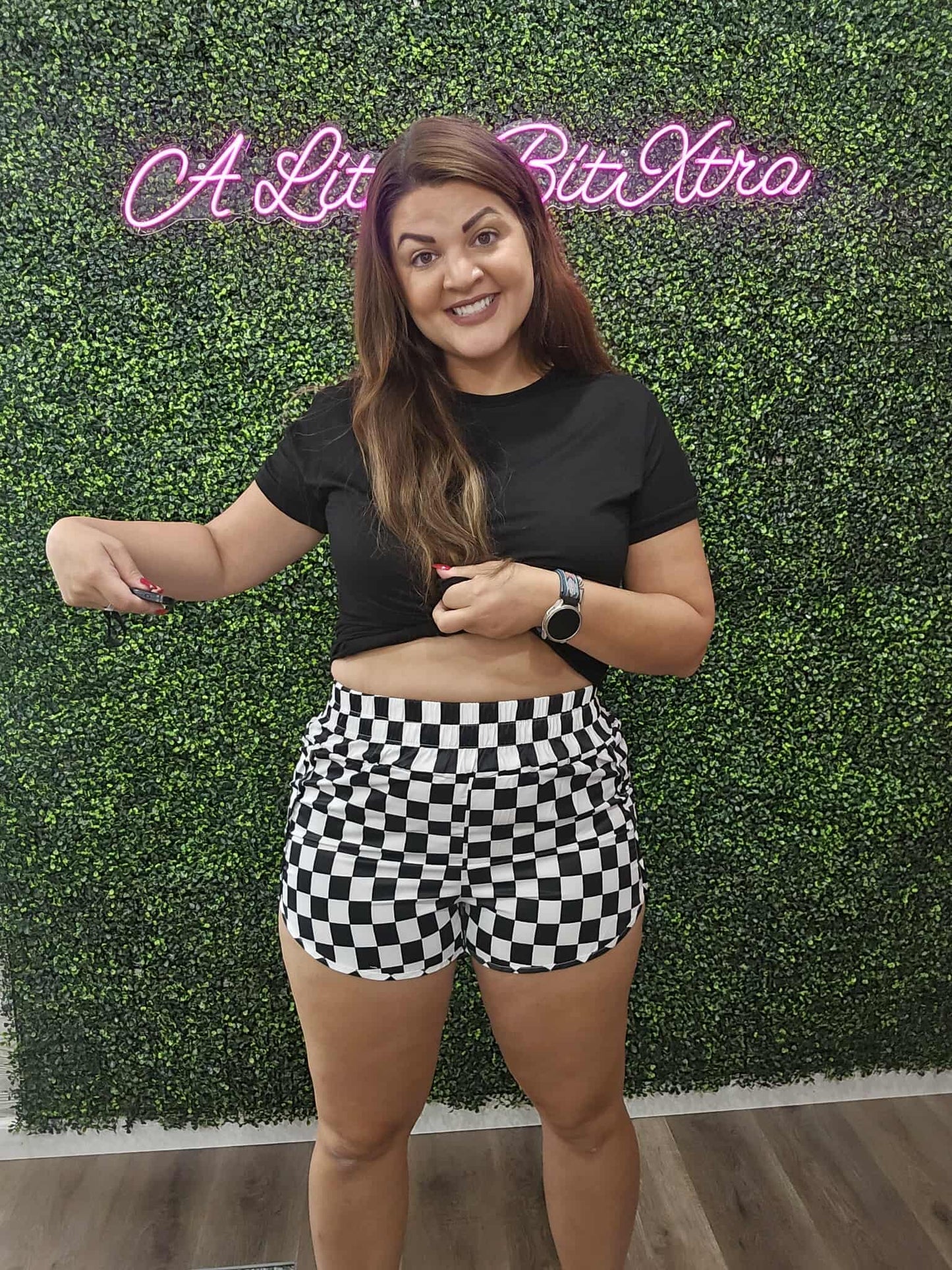 Checkerboard Shorts