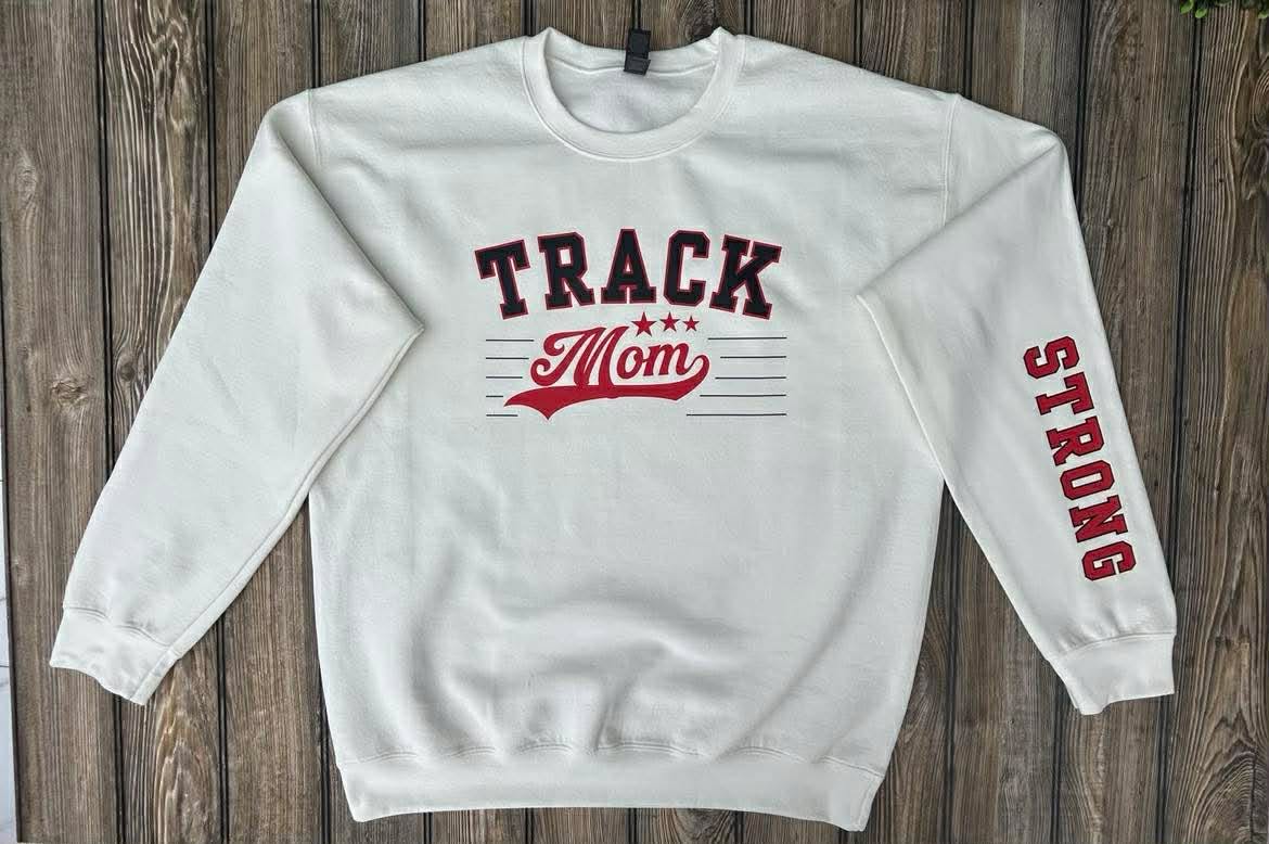 Track Mom Sweatshirt