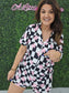 Checkered Daisy Pajamas