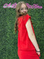French Terry Set / Ruby Red