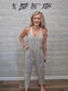 SLEET WASHED SPAGHETTI STRAP OVERALLS