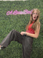 BLACK ACID WASH WIDE LEG SWEATPANTS
