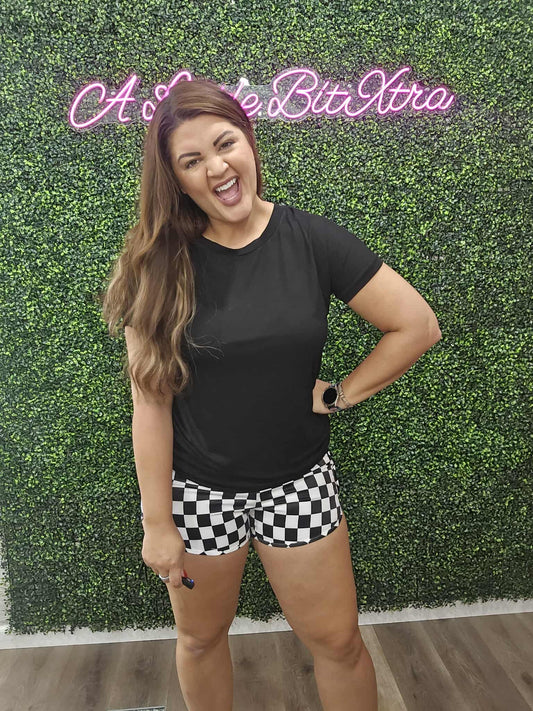 Checkerboard Shorts