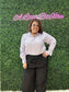 Black Pleated Wide Leg Pants